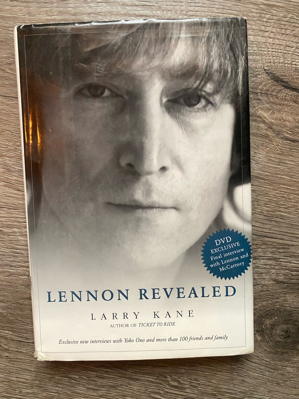 Lennon Revealed - Non Fiction Book w/DVD -  The Beatles - By Larry Kane